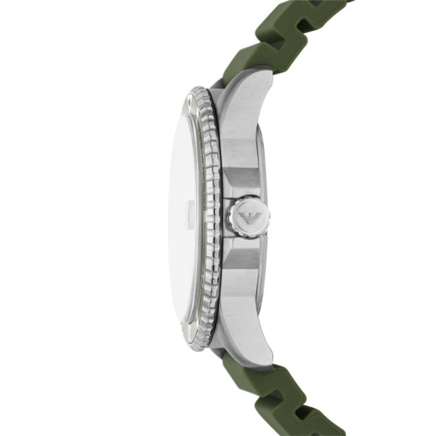 Men World Explorer Green 42mm Watch