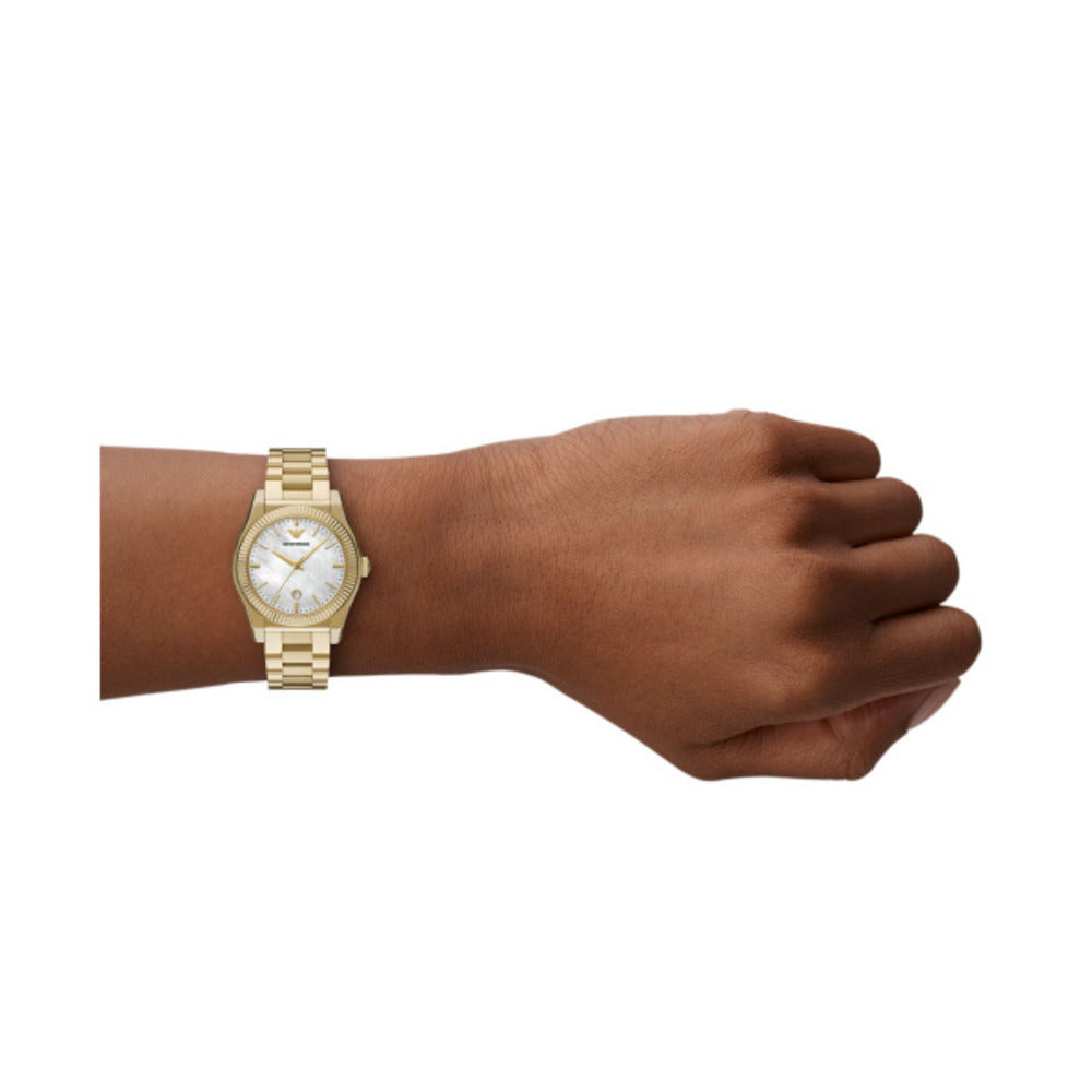 Women Gold 32mm Watch
