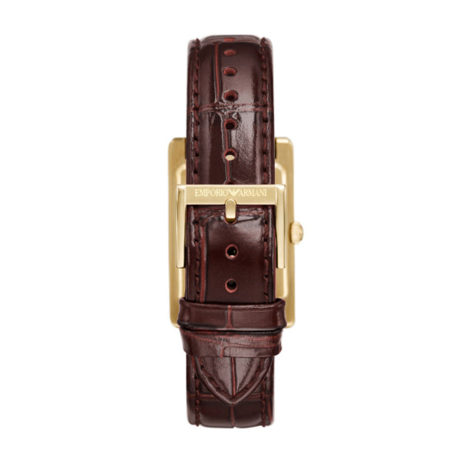 Men Gold 25mm Watch