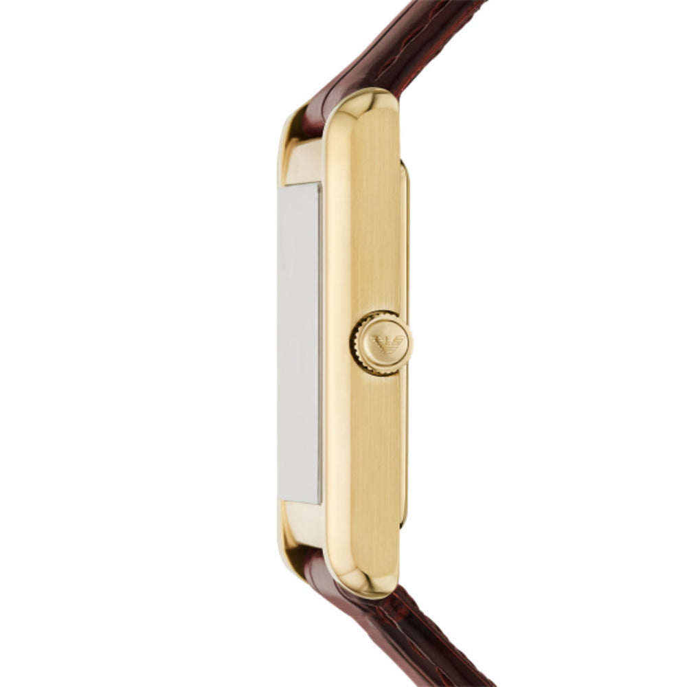 Men Gold 25mm Watch