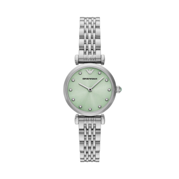 Women Gianni T-Bar Silver 28mm Watch