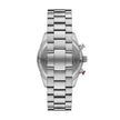 Men Racer Silver 42mm Watch