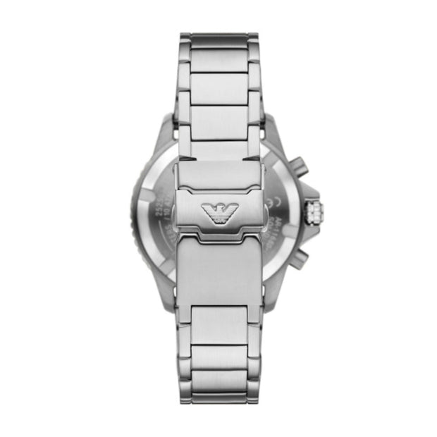 Men World Explorer Silver 43mm Watch
