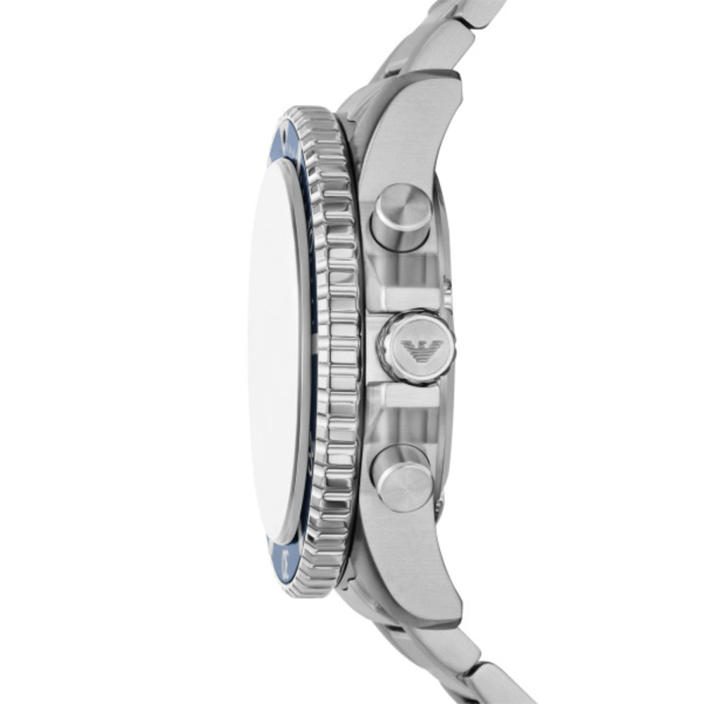Men World Explorer Silver 43mm Watch