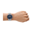 Men World Explorer Silver 43mm Watch