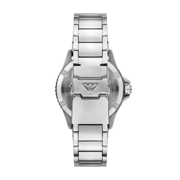Men World Explorer Silver Watch