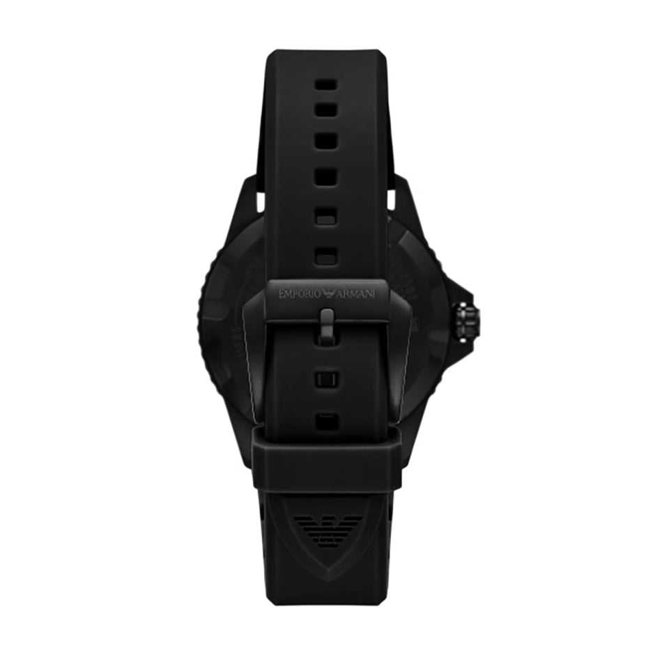 Men Black 42mm Watch