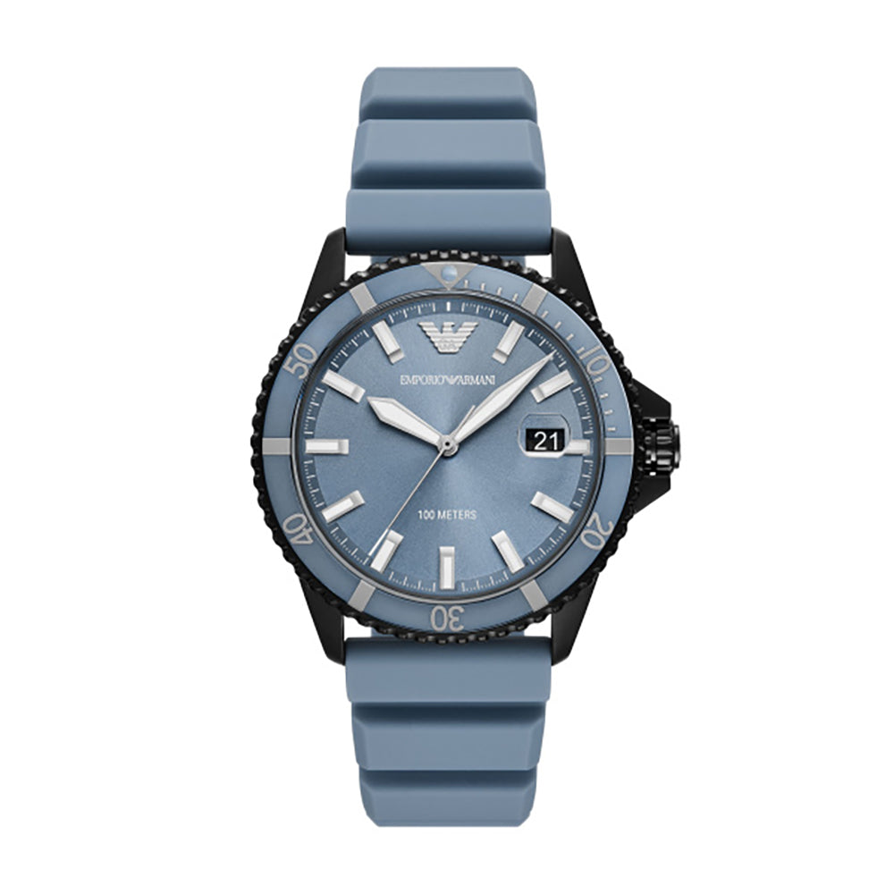 Men Black 42mm Watch