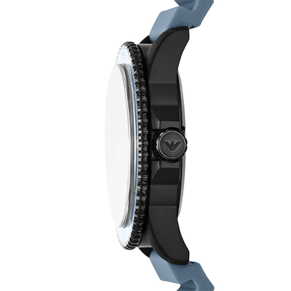 Men Black 42mm Watch