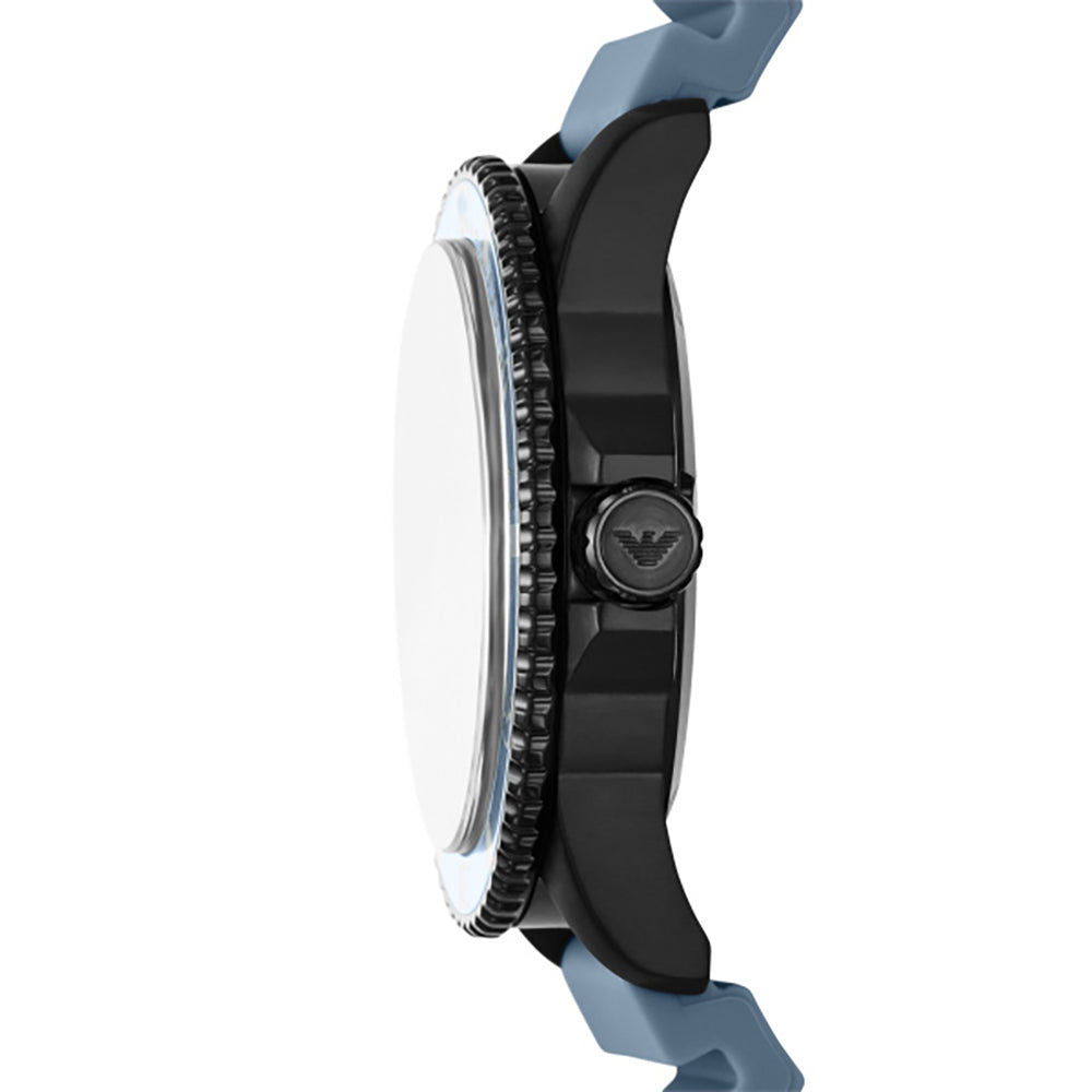 Men Black 42mm Watch