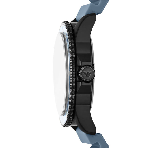 Men Black 42mm Watch