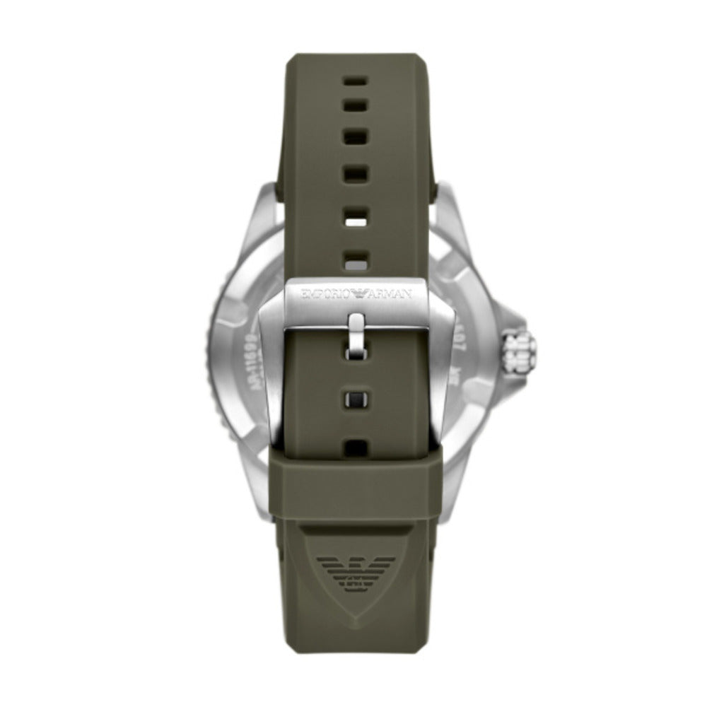 Men World Explorer Green Watch