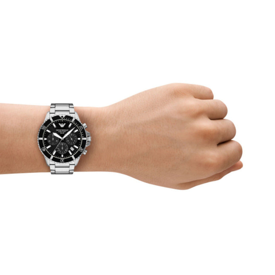 Men World Explorer Black watch