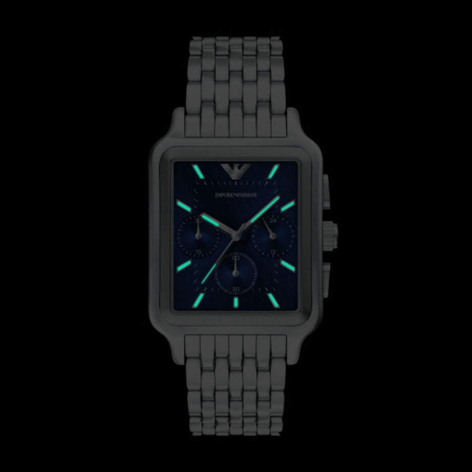 Men Silver Watch