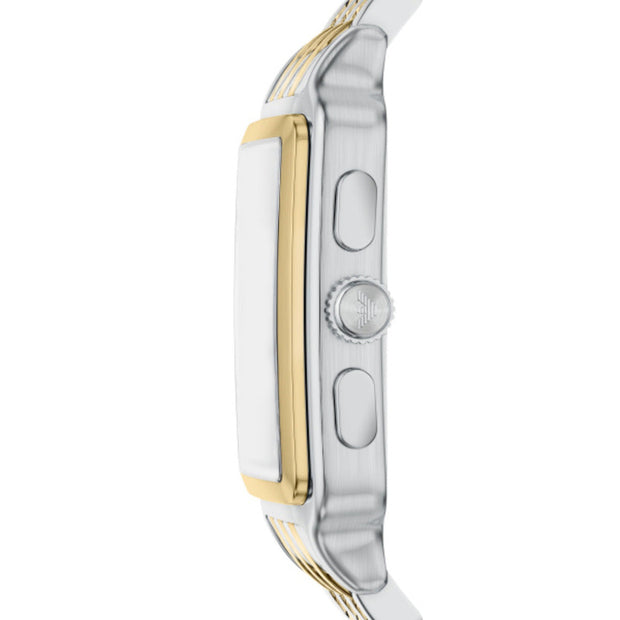 Men Two Tone Watch