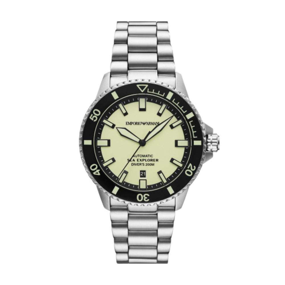Men Sea Explorer Silver 42.5mm Watch