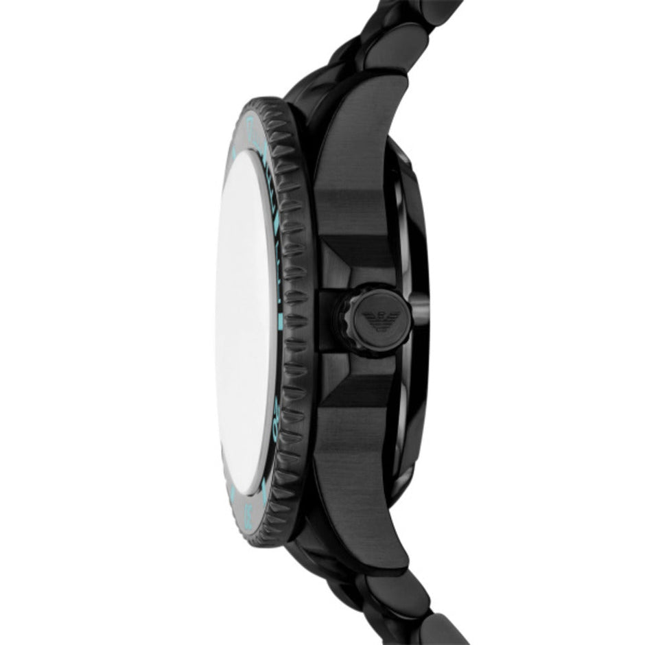 Men Sea Explorer Black 42.5mm Watch