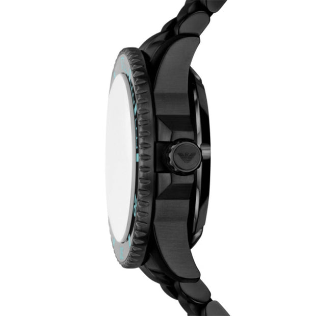 Men Sea Explorer Black 42.5mm Watch