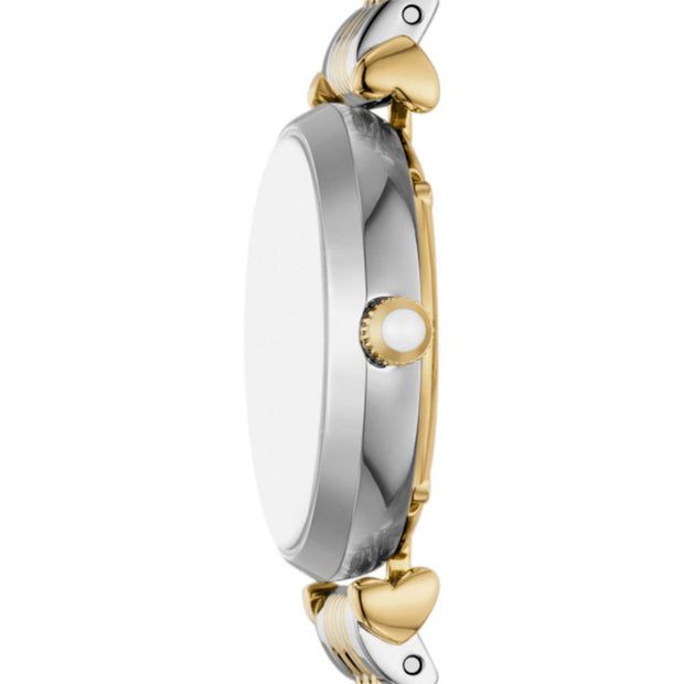 Women Gianni T-Bar Gold / Silver 28mm Watch