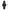 Men Minimalist Black 39mm Watch