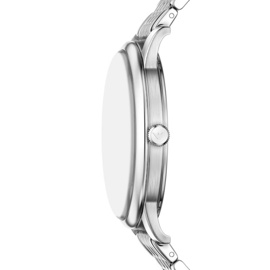Men Silver Watch