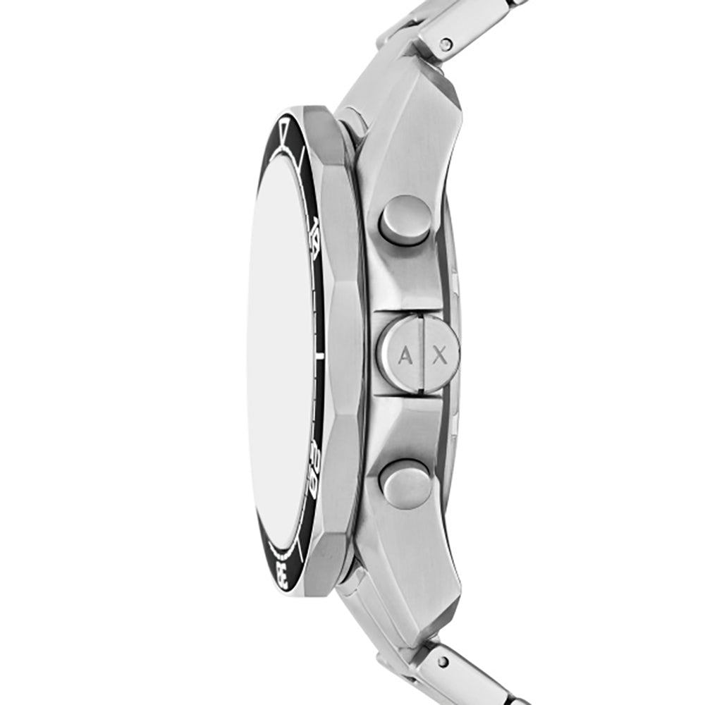 Men Silver 44mm Watch