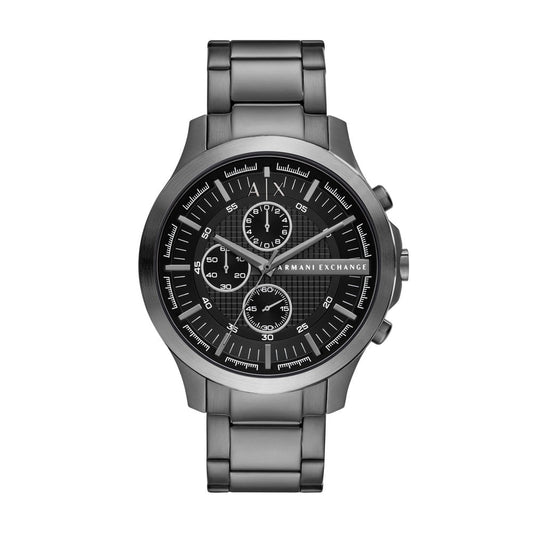 Men Hampton Black 46mm Watch