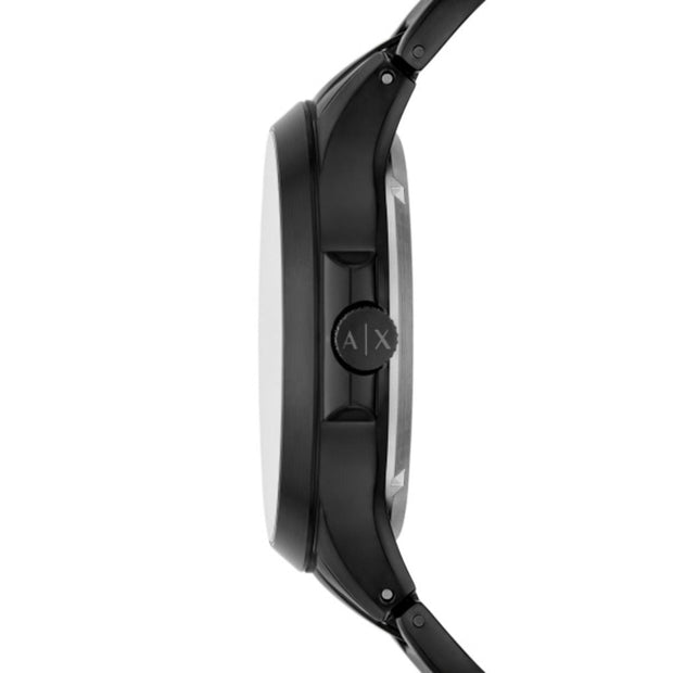 Men Hampton Black 46mm Watch
