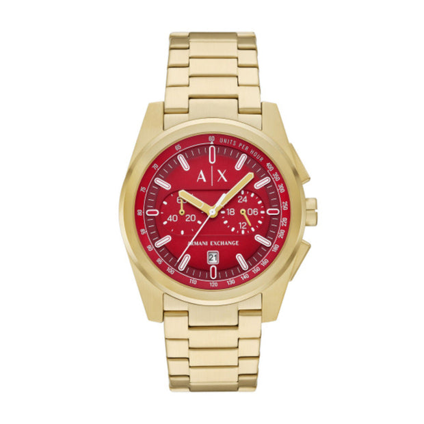 Men Parker Gold 42mm Watch