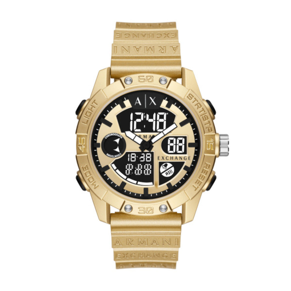 Men D-Bolt Gold 46mm Watch