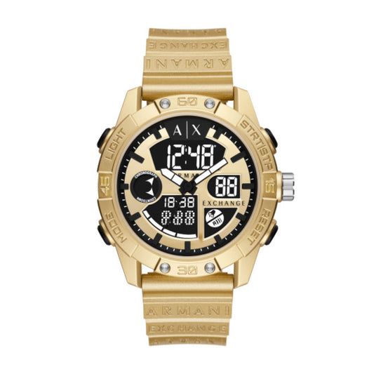 Men D-Bolt Gold 46mm Watch