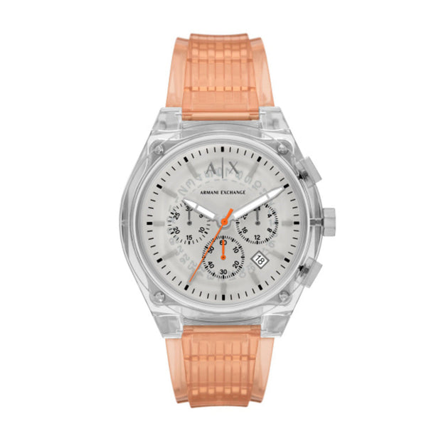 Men Sync Clear 44mm Watch