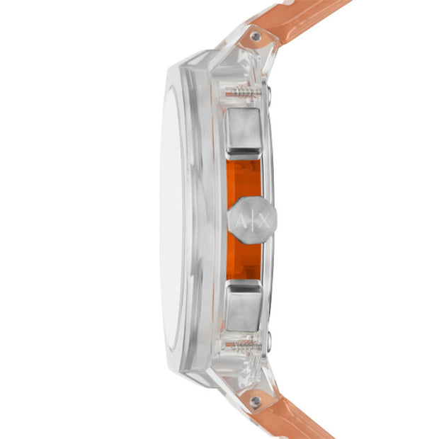 Men Sync Clear 44mm Watch
