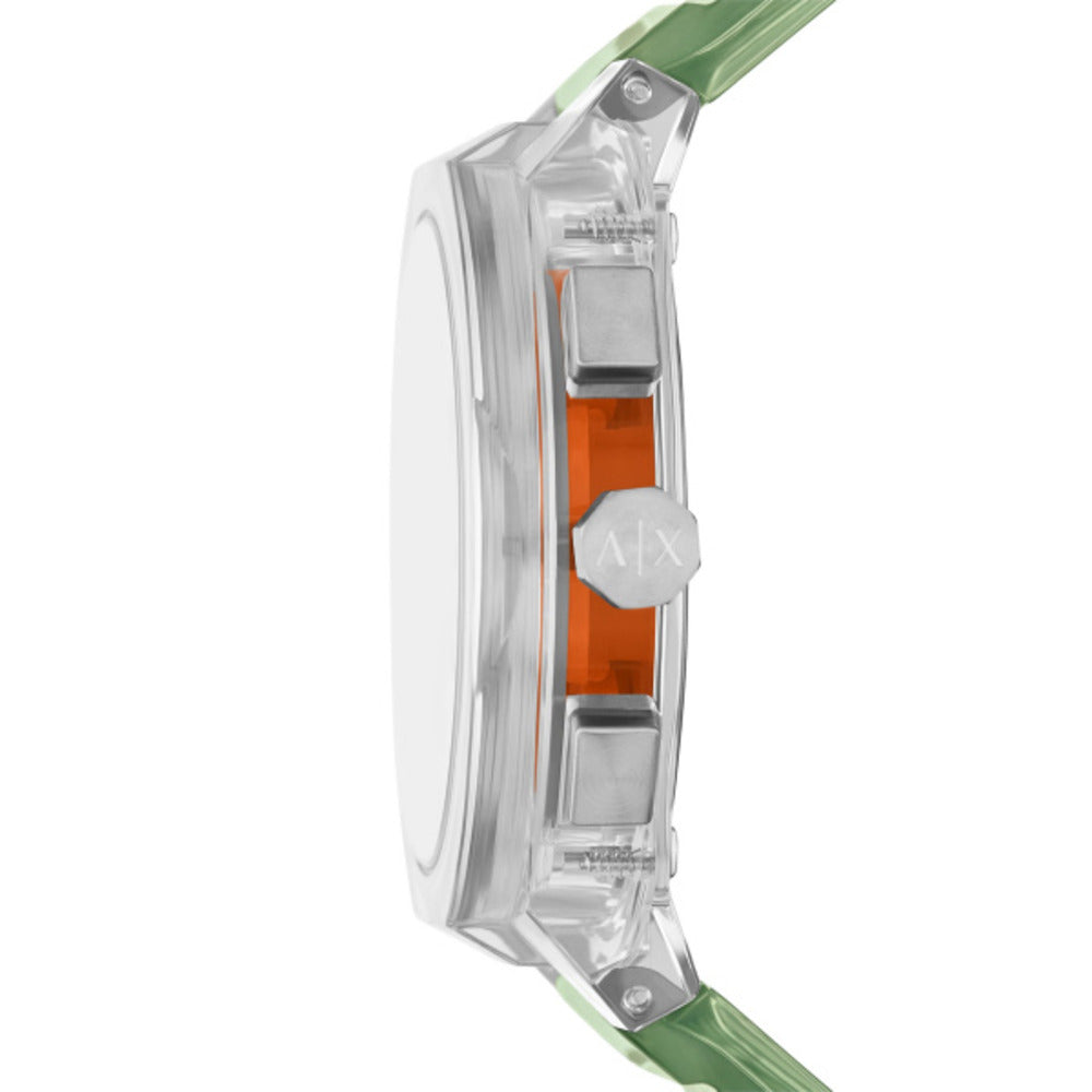 Men Sync Clear 44mm Watch