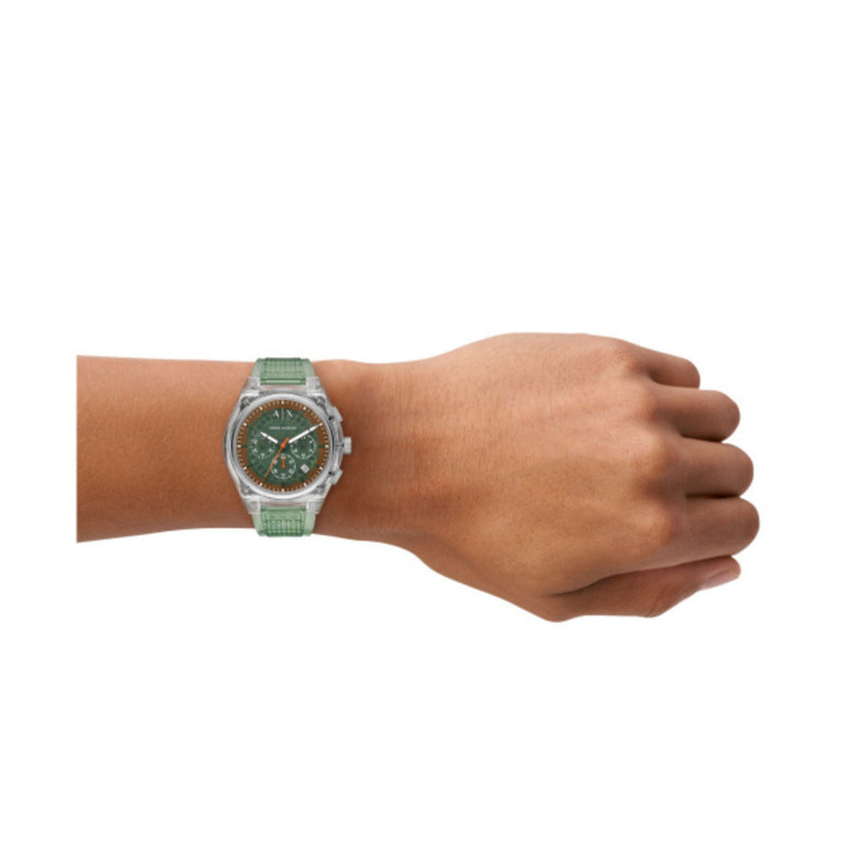 Men Sync Clear 44mm Watch