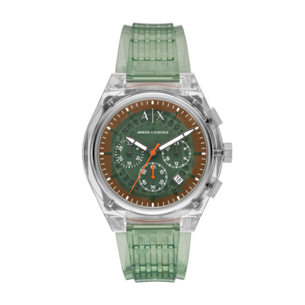 Men Sync Clear 44mm Watch