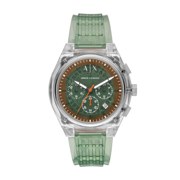 Men Sync Clear 44mm Watch