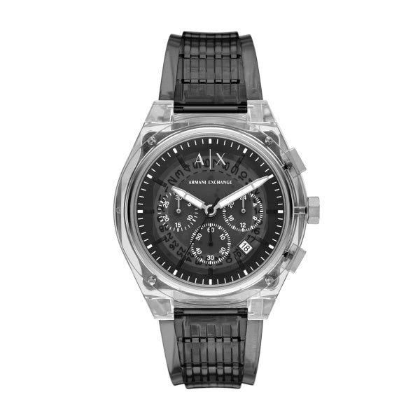 Men Sync Clear 44mm Watch