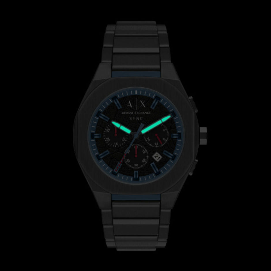 Men Sync Blue Watch