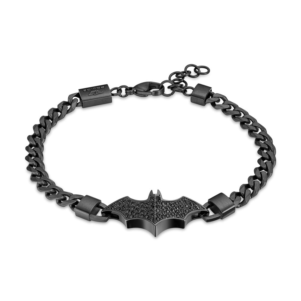 Men Batman Black Bracelet