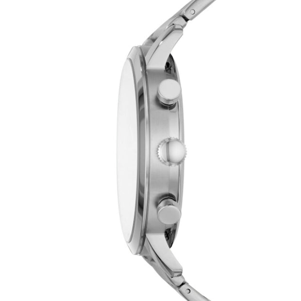 Men Luther Silver 44mm Watch