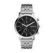 Men Luther Silver 44mm Watch