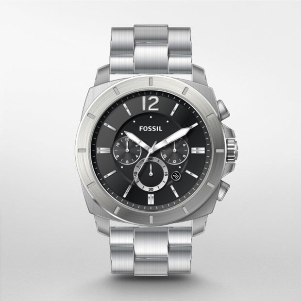 Men Privateer Silver 48mm Watch