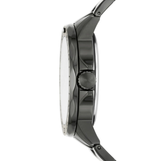 Men Gift Set Grey 45mm Watch