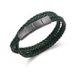 Men Braid Silver Bracelet