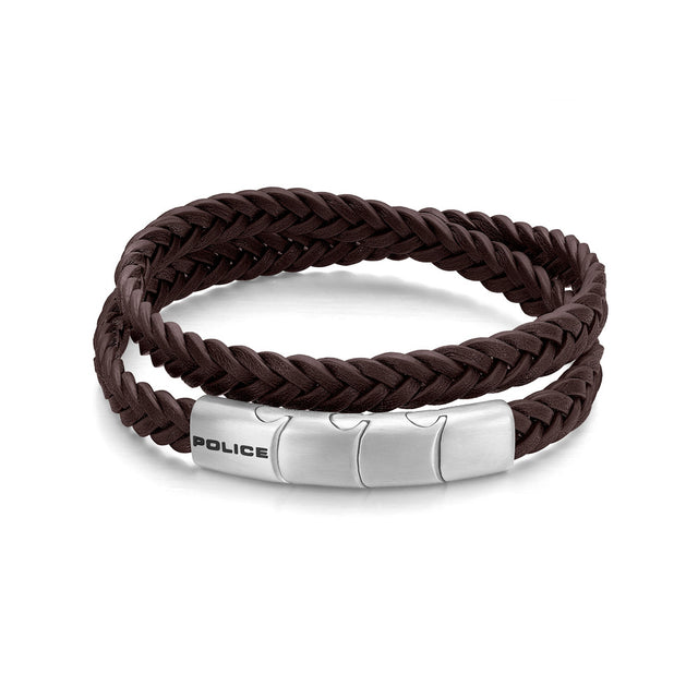 Men Braid Brown Bracelet