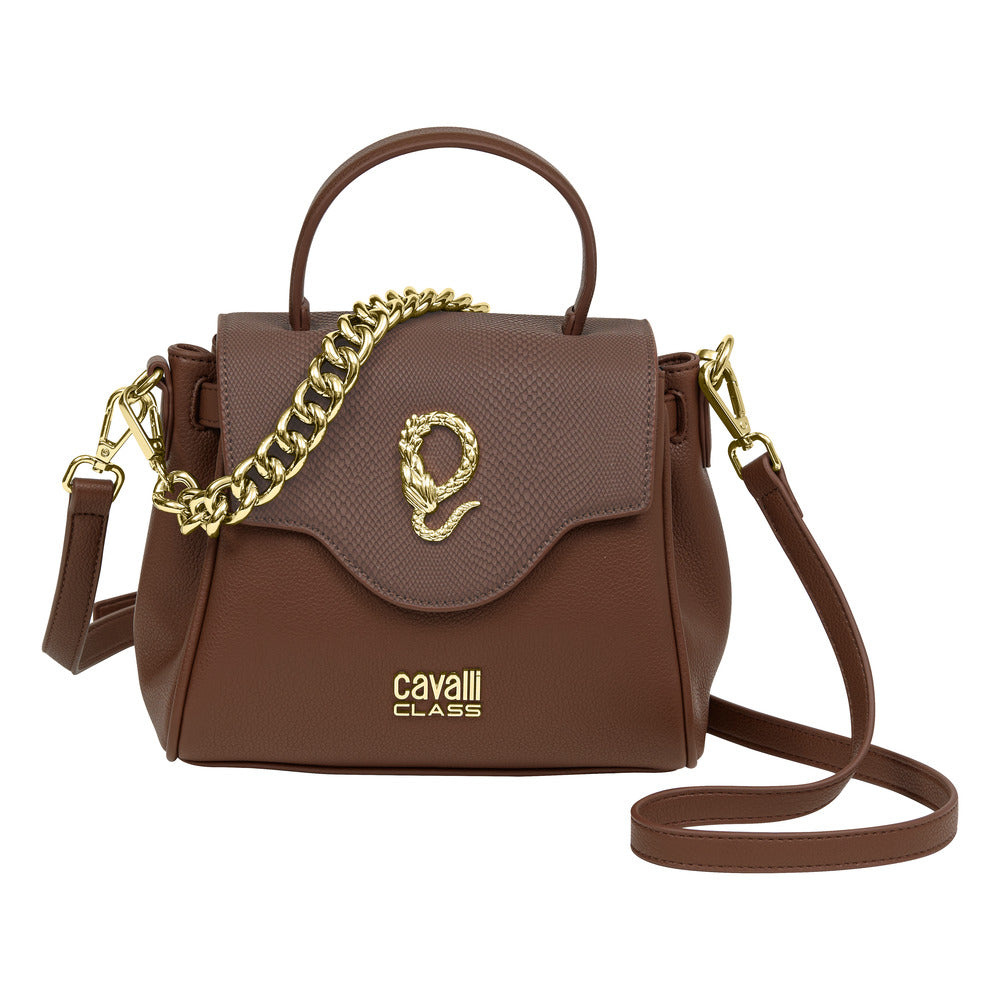 Women Martina Cognac And Brown Crossbody Bag