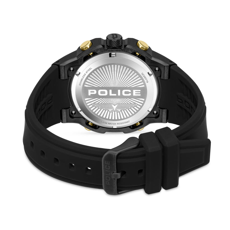 Men Challenger Black 46Mm Watch