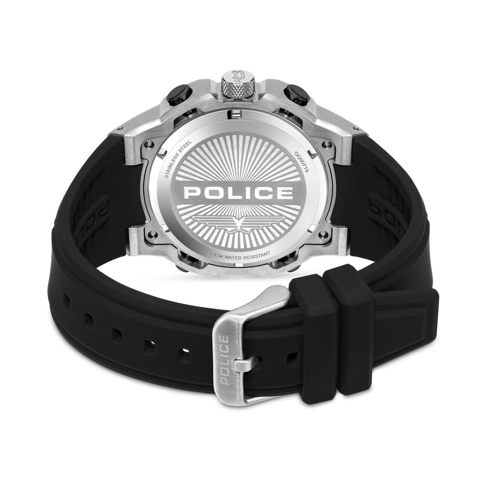 Men Challenger Silver 46Mm Watch