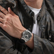 Men Challenger Silver 46Mm Watch